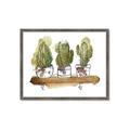 Picture of Splashed Cactus II  _GroupedProduct_Rectangle_Landscape_Framed_Matted_