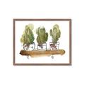 Picture of Splashed Cactus II  _GroupedProduct_Rectangle_Landscape_Framed_Matted_