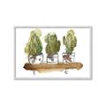 Picture of Splashed Cactus II  _GroupedProduct_Rectangle_Landscape_Framed_Matted_