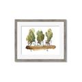 Picture of Splashed Cactus II  _GroupedProduct_Rectangle_Landscape_Framed_Matted_