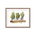 Picture of Splashed Cactus II  _GroupedProduct_Rectangle_Landscape_Framed_Matted_