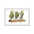 Picture of Splashed Cactus II  _GroupedProduct_Rectangle_Landscape_Framed_Matted_