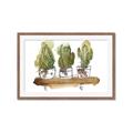 Picture of Splashed Cactus II  _GroupedProduct_Rectangle_Landscape_Framed_Matted_