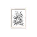 Picture of Sketched Flower I _GroupedProduct_Rectangle_Portrait_Framed_Matted_