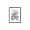Picture of Sketched Flower I _GroupedProduct_Rectangle_Portrait_Framed_Matted_