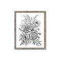 Picture of Sketched Flower I _GroupedProduct_Rectangle_Portrait_Framed_Matted_