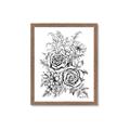 Picture of Sketched Flower I _GroupedProduct_Rectangle_Portrait_Framed_Matted_