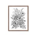 Picture of Sketched Flower I _GroupedProduct_Rectangle_Portrait_Framed_Matted_