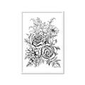 Picture of Sketched Flower I _GroupedProduct_Rectangle_Portrait_Framed_Matted_