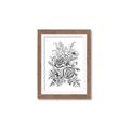 Picture of Sketched Flower I _GroupedProduct_Rectangle_Portrait_Framed_Matted_