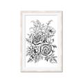 Picture of Sketched Flower I _GroupedProduct_Rectangle_Portrait_Framed_Matted_