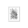 Picture of Sketched Flower II  _GroupedProduct_Rectangle_Portrait_Framed_Matted_