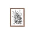 Picture of Sketched Flower II  _GroupedProduct_Rectangle_Portrait_Framed_Matted_