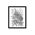 Picture of Sketched Flower II  _GroupedProduct_Rectangle_Portrait_Framed_Matted_