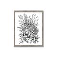 Picture of Sketched Flower II  _GroupedProduct_Rectangle_Portrait_Framed_Matted_