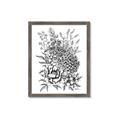 Picture of Sketched Flower II  _GroupedProduct_Rectangle_Portrait_Framed_Matted_