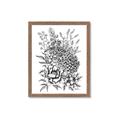 Picture of Sketched Flower II  _GroupedProduct_Rectangle_Portrait_Framed_Matted_
