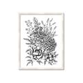 Picture of Sketched Flower II  _GroupedProduct_Rectangle_Portrait_Framed_Matted_