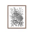 Picture of Sketched Flower II  _GroupedProduct_Rectangle_Portrait_Framed_Matted_