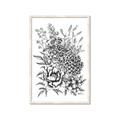 Picture of Sketched Flower II  _GroupedProduct_Rectangle_Portrait_Framed_Matted_