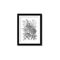 Picture of Sketched Flower II  _GroupedProduct_Rectangle_Portrait_Framed_Matted_