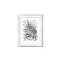 Picture of Sketched Flower II  _GroupedProduct_Rectangle_Portrait_Framed_Matted_