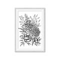Picture of Sketched Flower II  _GroupedProduct_Rectangle_Portrait_Framed_Matted_