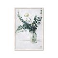 Picture of Flower in Bottle _GroupedProduct_Rectangle_Portrait_Framed_Matted_