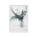 Picture of Flower in Bottle _GroupedProduct_Rectangle_Portrait_Framed_Matted_