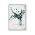 Picture of Flower in Bottle _GroupedProduct_Rectangle_Portrait_Framed_Matted_