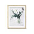 Picture of Flower in Bottle _GroupedProduct_Rectangle_Portrait_Framed_Matted_