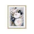 Picture of Country Bloom I  _GroupedProduct_Rectangle_Portrait_Framed_Matted_
