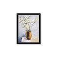 Picture of Copper Floral Pot _GroupedProduct_Rectangle_Portrait_Framed_Matted_