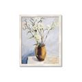 Picture of Copper Floral Pot _GroupedProduct_Rectangle_Portrait_Framed_Matted_
