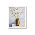 Picture of Copper Floral Pot _GroupedProduct_Rectangle_Portrait_Framed_Matted_