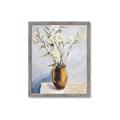Picture of Copper Floral Pot _GroupedProduct_Rectangle_Portrait_Framed_Matted_