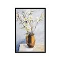 Picture of Copper Floral Pot _GroupedProduct_Rectangle_Portrait_Framed_Matted_