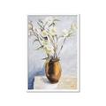 Picture of Copper Floral Pot _GroupedProduct_Rectangle_Portrait_Framed_Matted_