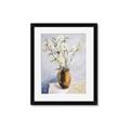 Picture of Copper Floral Pot _GroupedProduct_Rectangle_Portrait_Framed_Matted_