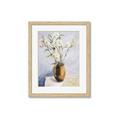 Picture of Copper Floral Pot _GroupedProduct_Rectangle_Portrait_Framed_Matted_