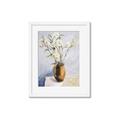 Picture of Copper Floral Pot _GroupedProduct_Rectangle_Portrait_Framed_Matted_