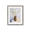 Picture of Copper Floral Pot _GroupedProduct_Rectangle_Portrait_Framed_Matted_