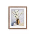 Picture of Copper Floral Pot _GroupedProduct_Rectangle_Portrait_Framed_Matted_