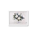 Picture of White Roses _GroupedProduct_Rectangle_Landscape_Framed_Matted_