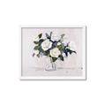Picture of White Roses _GroupedProduct_Rectangle_Landscape_Framed_Matted_