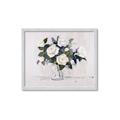 Picture of White Roses _GroupedProduct_Rectangle_Landscape_Framed_Matted_