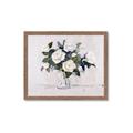 Picture of White Roses _GroupedProduct_Rectangle_Landscape_Framed_Matted_