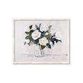 Picture of White Roses _GroupedProduct_Rectangle_Landscape_Framed_Matted_