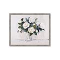 Picture of White Roses _GroupedProduct_Rectangle_Landscape_Framed_Matted_