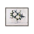 Picture of White Roses _GroupedProduct_Rectangle_Landscape_Framed_Matted_